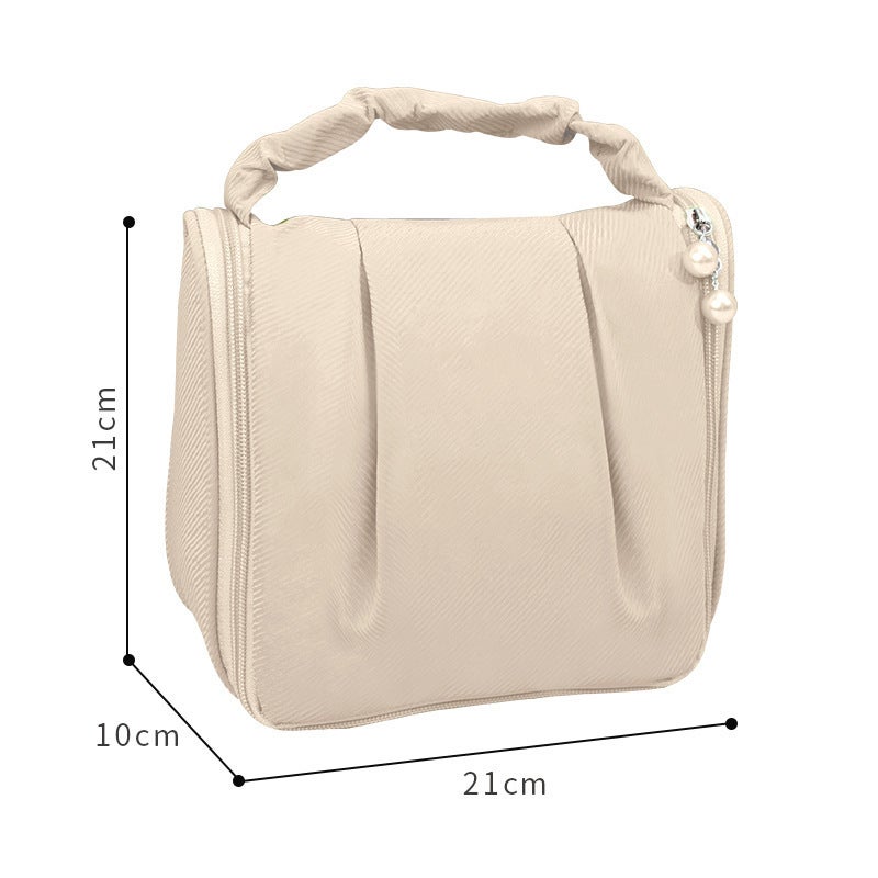 Ins Same Style Clouds Cosmetic Bag New Style Internet Celebrity Storage Bag Advanced Sense Large Capacity Handbag Travel Wash Bag - Image 1